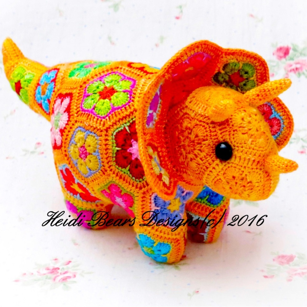 Plod the African Flower Triceratops
